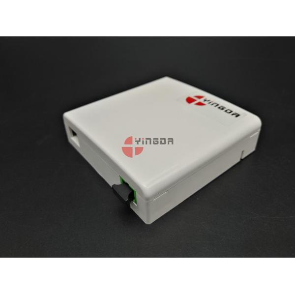 Порты панели 2 гнезда коробки прекращения волокна держателя стены СК/АПК с зажимом кабеля металла