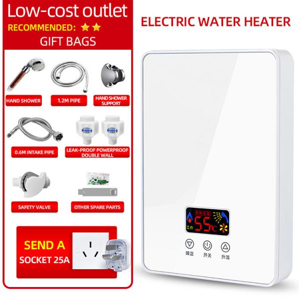 Portable Instant Hot Water Heater Electric Tankless For Shower