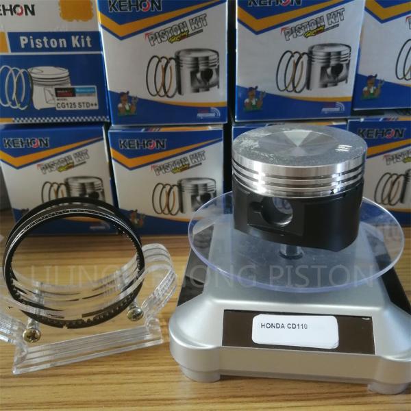 Aluminum CD110 Yamaha Motorcycle Pistons Kits Pin Size 13x41mm