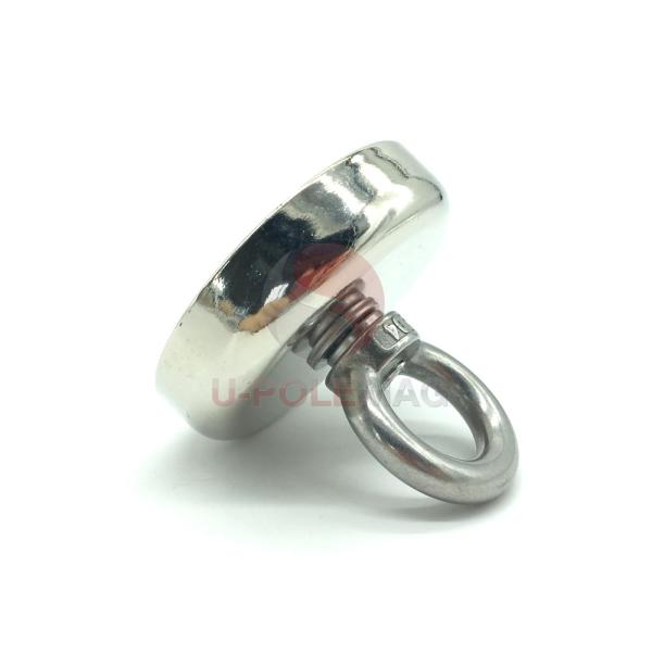 Диа 60 мм 350 фунтов Сила Неодимовый магнит рыболовный комплект с D10 мм x L10M размер веревки