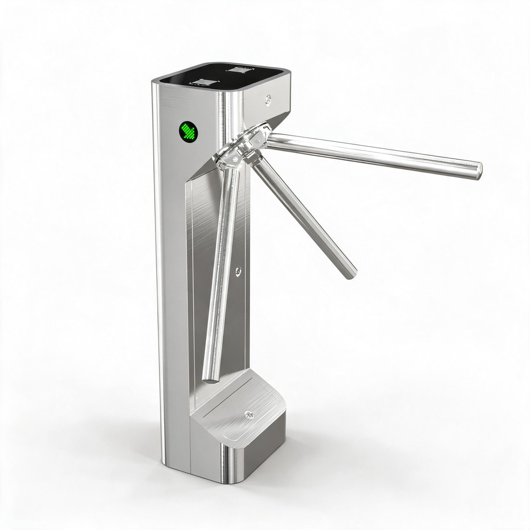 IP55 Weatherproof Stainless Steel Tripod Turnstile Gate for Harsh Environments