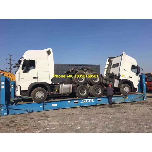 10 camión del tractor de las ruedas Euro2 420hp Howo 6x4