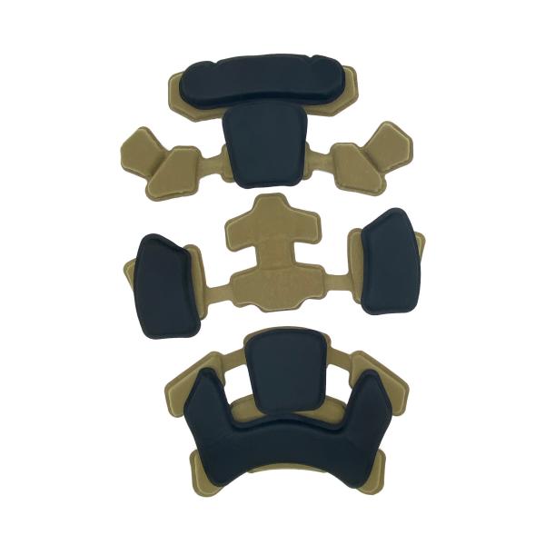 WENDY'S WENDY HELMET ADJUSTABLE SUSPENSION LINED WITH FASTMICH TACTICAL HELMET CUSHION