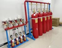 Gas Hfc 227ea extintor de incendios línea de tubería automática para la sala de citas