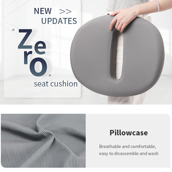 Non Slip Orthopedic Coccyx Seat Cushion for Pain Relief and Improved Spinal Alignment