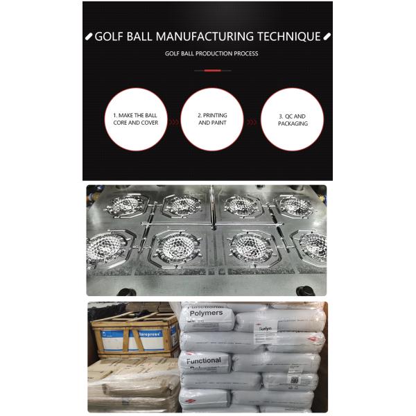 USGA Approved Pro Tour Golf Balls The Perfect Combination of High Spin and Control