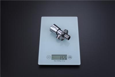 ABS Handle Wash Basin Angle Valve With Red Rushing Copper 304 Stainelss Steel