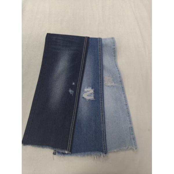 9.4oz 90% Cotton Denim Fabric Dark Blue 180cm Twill Weave