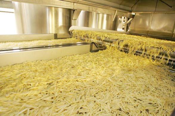 高容量フレンチフライの生産ライン 食品加工工場に 完全に自動化,効率化,カスタマイズ可能