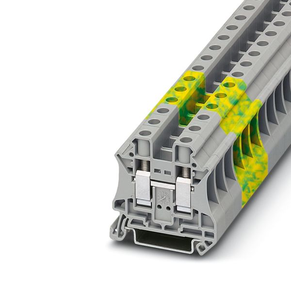 3044173 Phoenix Contact Relay Power Supply Din Rail Yellow UT 10-PE - Protective conductor terminal block