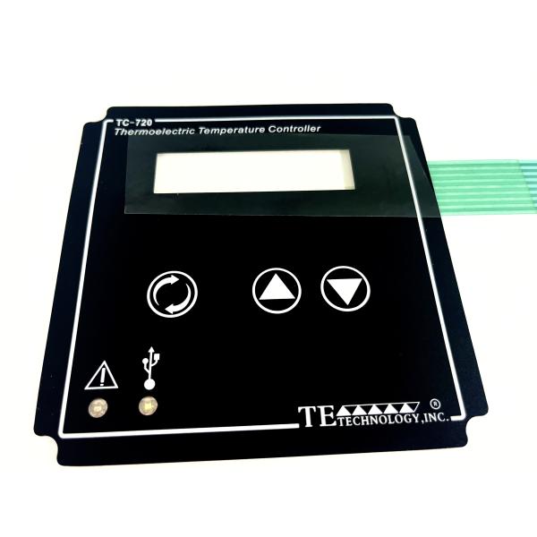 7 Way 0.1Pitch Single Row Crimp Housing Membrane Keypad с светодиодом для контроллера температуры