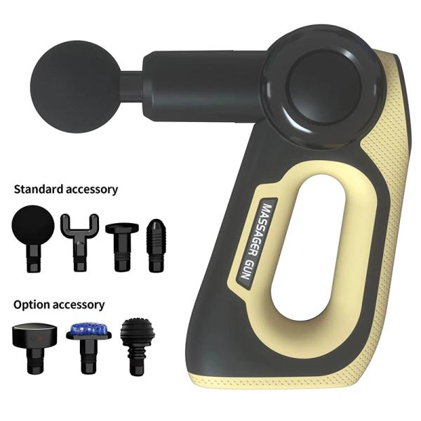 Nano Silica Gel Handle Electric Massage Gun for Muscle Recovery and Pain Relief