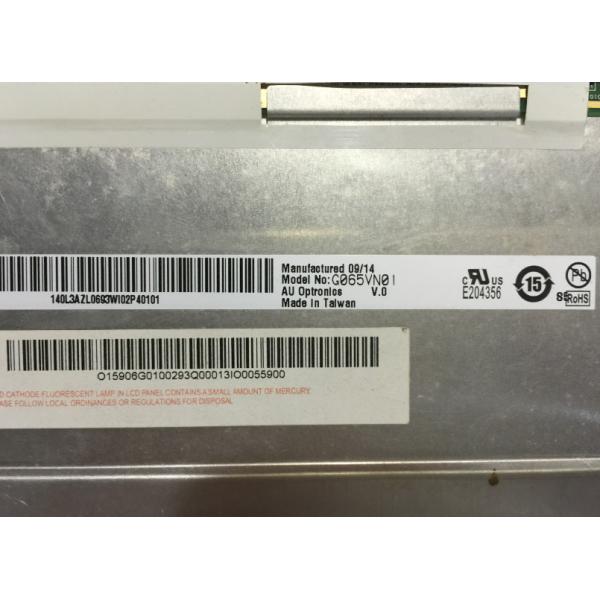 6.5 inch 640×480 Resolution 500 cd/m² Brightness Industrial LCD Display Panel G065VN01 V1