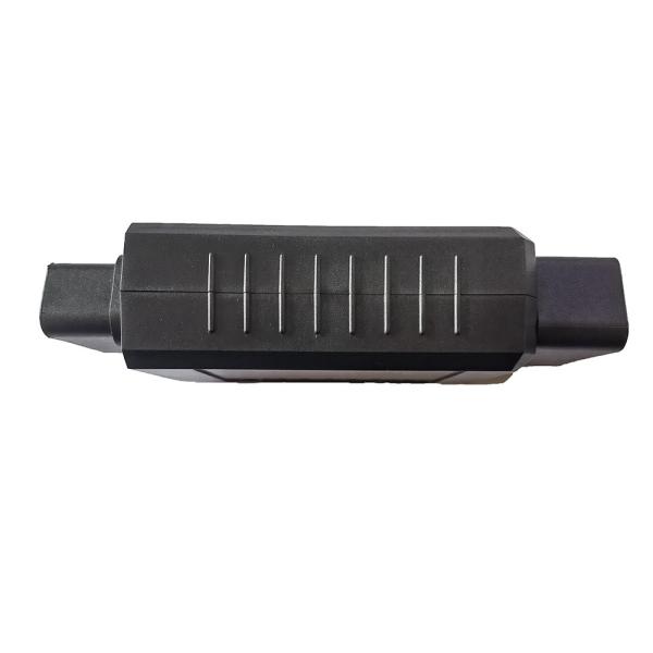Homem de abrigo plástico do adaptador do PVC 16 Pin Car OBD do ABS à fêmea