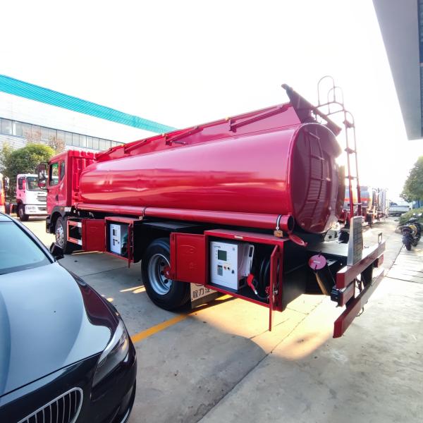 DONGFENG 15000L Carbon Steel Fuel Tank Truck | Diesel/Petrol Transport | Mobile Dispensing | Hazardous Chemical Certified Ethanol Truck Hazardous Chemical Tankers LPG