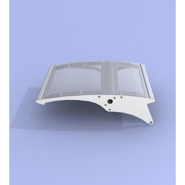 Exterior Wall Skylight Louver System Aeroscreen Aluminum Facade Building Light Control