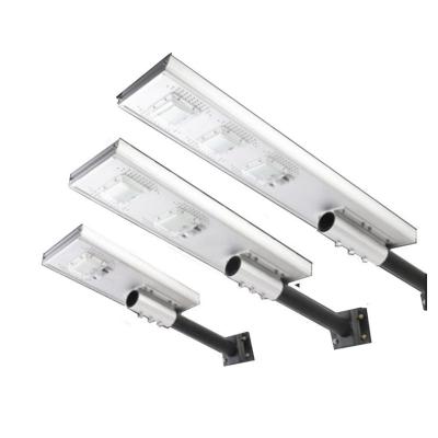 All In One Solar LED Street Light , Solar Powered Road Lights IP65 120W Smart Motion Sensor