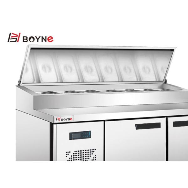 Restaurant Kitchen Pizza Work Table Air Cooling Cabinet hotel kitchen