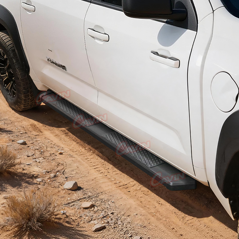Matte Black Stainless Steel 201 Heavy Duty Running Boards Side Steps Nerf Bars Hexagonal Anti-slip Design for Toyota Tundra