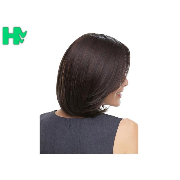 New Style Normal Lace Short Synthetic Wigs Heat Resistant Machine Made