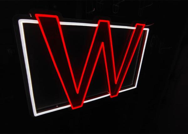 Vasten custom Logo neon signs company brand letter neon lights for room office coffee bar sign