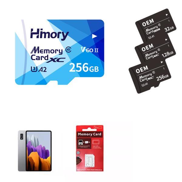 BSCI CE ROHS FCC UKCA Tablet Tf Card 64gb 128gb 256gb Tf Card