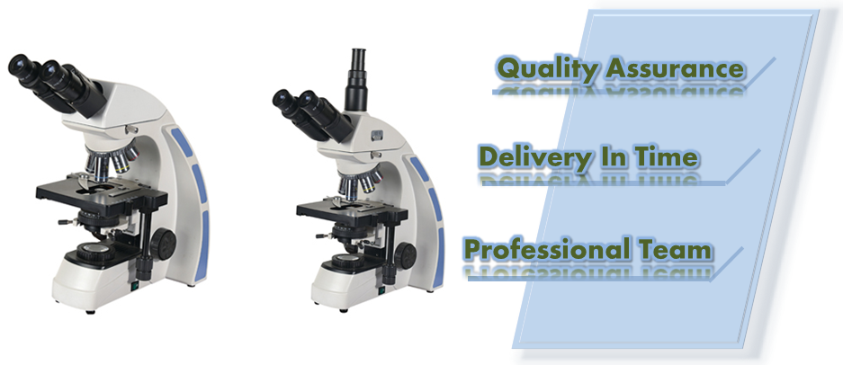 Digital Biological Microscope XSZ-166T With 9.7 Inch LCD Infinite Plan