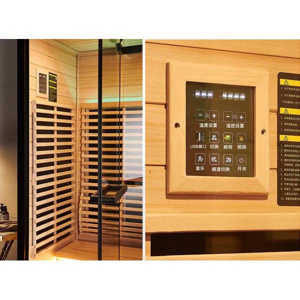 Фитнес спа дома комнаты сауны инфракрасного пара канадского человека спектра 1 Hemlock сухой