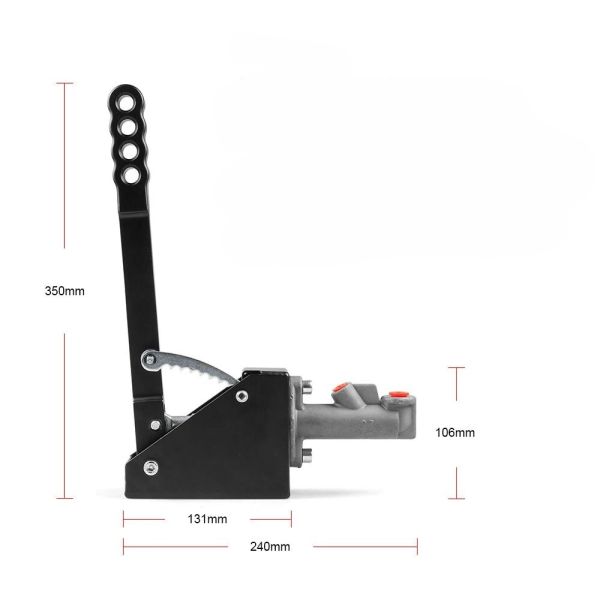 Compact Horizontal E Hydraulic Handbrakes With Master Cylinder Reinforced ODM