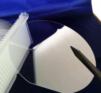O carboneto de silicone transparente incolor lustrou sic a lente da bolacha