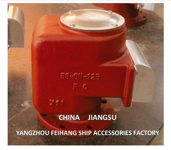 Cast Iron Float Disc Type Air Vent Head For Marine 53ON CB/T3594