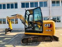 Mini-excavatrice japonaise d'origine CAT 305.5E2 Excavatrice hydraulique à rampe d'occasion de 5 tonnes Excavatrice de chenille d'occasion