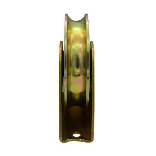 Sliding gate roller GW603 U Groove，Galvanized, Iron, Single bearing, size 50mm-120mm