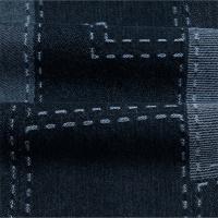 Ligne tissu 108×56, largeur de denim d'impression de trellis du tissu 170cm de jacquard du bout droit 9OZ
