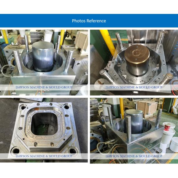 Барабанчик 100ML прессформы инжекционного метода литья ведра краски пластиковый
