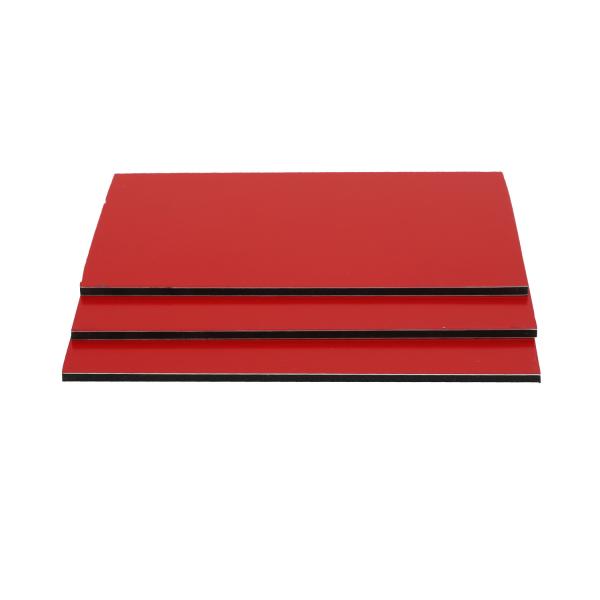 Fireproof B1 A2 3mm-6mm ACP Aluminum Composite Panel Length 2440mm-5800mm