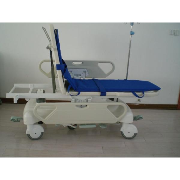Alloy Aluminum Hospital Stretcher Trolley, Transfer Cart With Central Controlled Braking System ALS-ST009