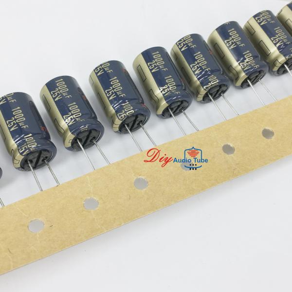 Panasonic FC 1000UF 25V Audio Grade Electrolytic Capacitors for Pre AMP tube amplifier