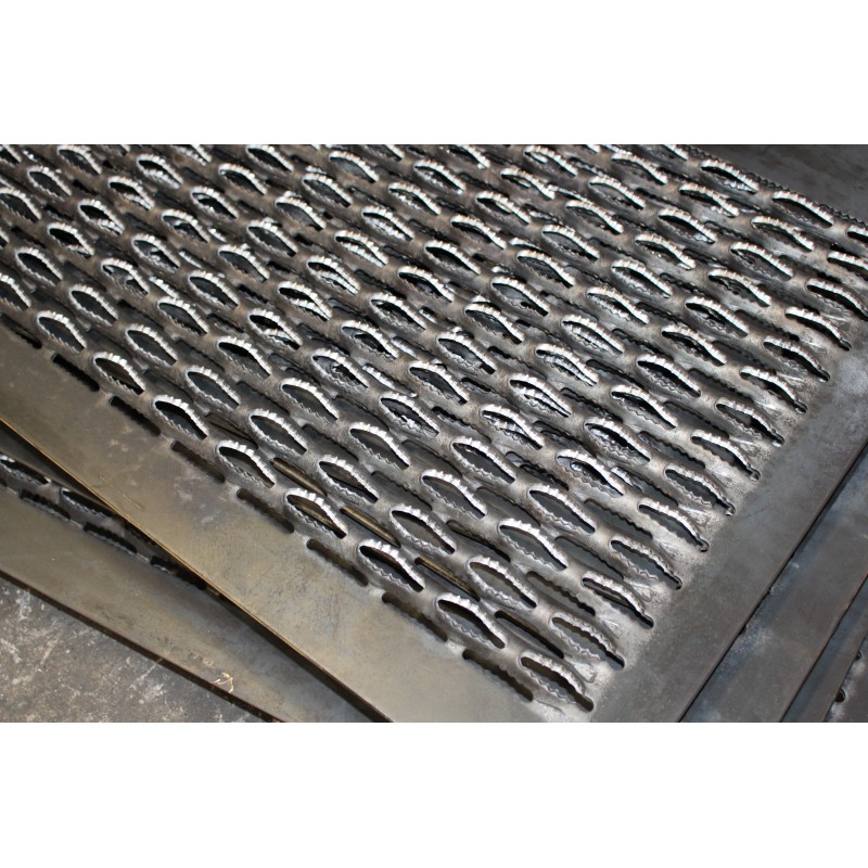 Hot-Dip Galvanized Crocodile Mouth Anti-Slip Plate