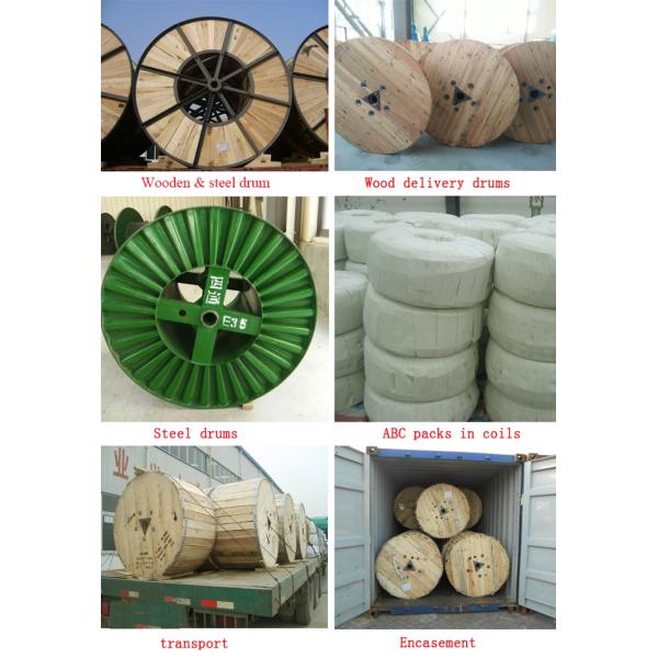 XLPE PVC PE Jacket Aerial Bundled Cable With Aluminum Conductor