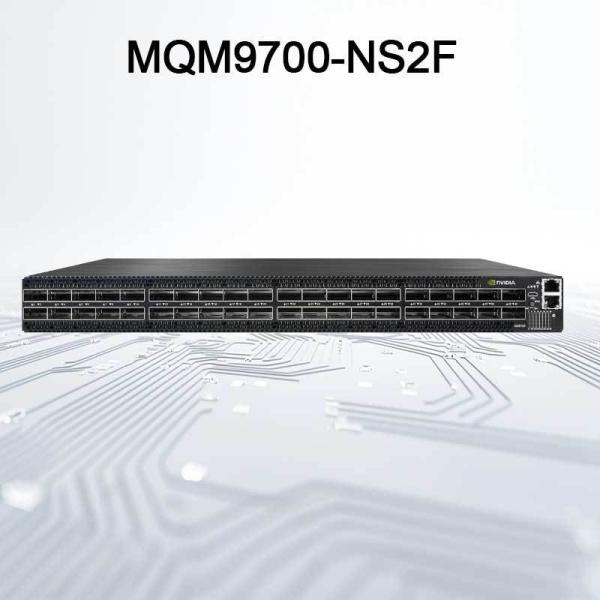 MQM9790-NS2F Commutateur réseau Mellanox P2C Airflow 64 Port NDR 32 Port OSFP non géré