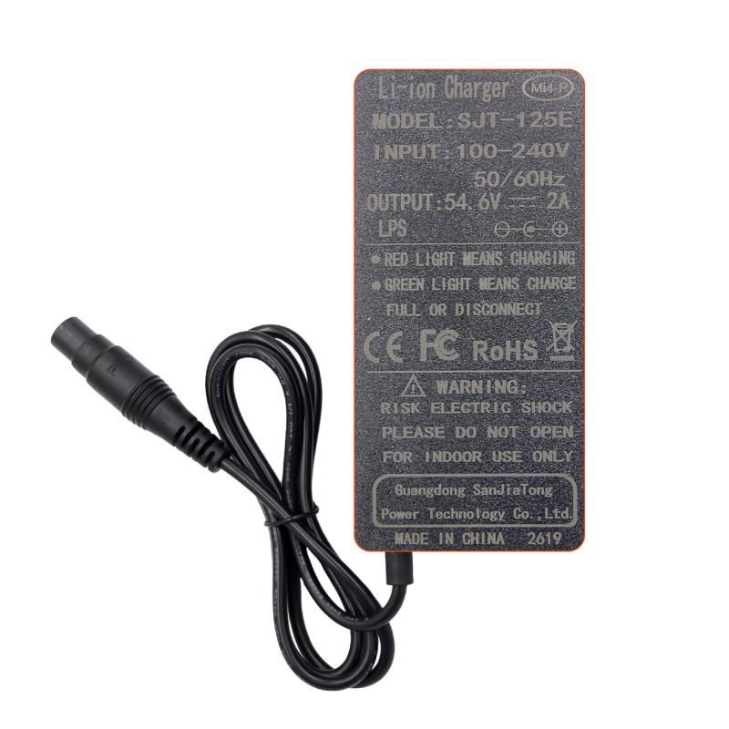 54.6 V 2A Li-ion Battery Charger with Overcurrent Protection for Electric Scooters Power Supply