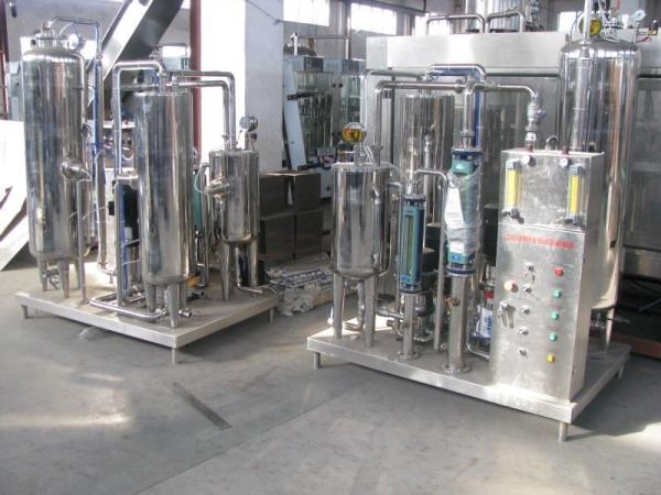 Serviço de manutenção e reparação de campo QHS série 2000-3000L/H Bebidas carbonatadas Saturador de CO2