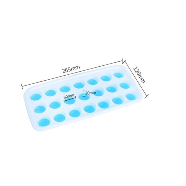 Ice Cream Tools Type Ice Cream Makers BPA Free 14 Cavity Silicone Ice Mold with Cover