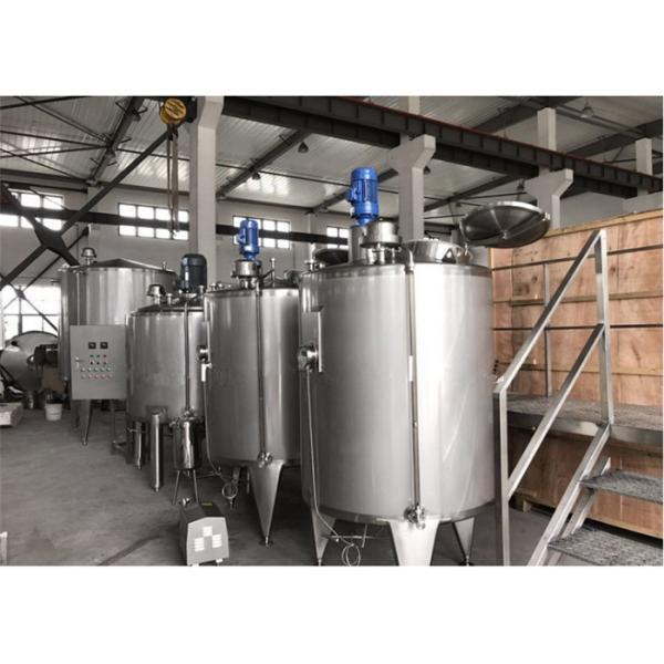 Water Cooling Ice Cream Production Line KQ-1500L For Storage Turnkey Project