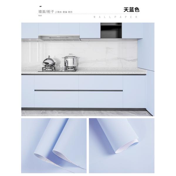 Easy DIY Installation Oil Proof Wallpaper Sticker for Entertainment Furniture Decoration