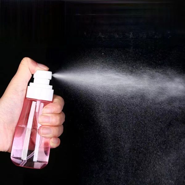 30/60/100ML Premium Refillable Cosmetic Dispenser PET Mist Spray Bottle  Lotion Conditioner Hand Sanitizer