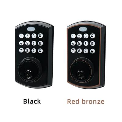 Virtual Password Electric Deadbolt Lock Entry Electronic Smart Keypad Door Lock
