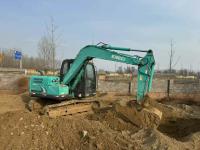 Used Kobelco SK75 Hydraulic Excavator Low Hours Well-Maintained Construction Mining Equipment