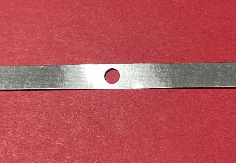 Korea Needle Loom Spare Parts 150*5*0.3 Circle Eyelet Narrow Fabric Loom Parts Heald 150mm And Dropper 165*11*0.3 Open